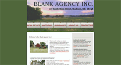 Desktop Screenshot of blankagency.com